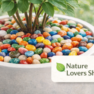 Mix colourful aquarium pebbles/ stone- 1 kg
