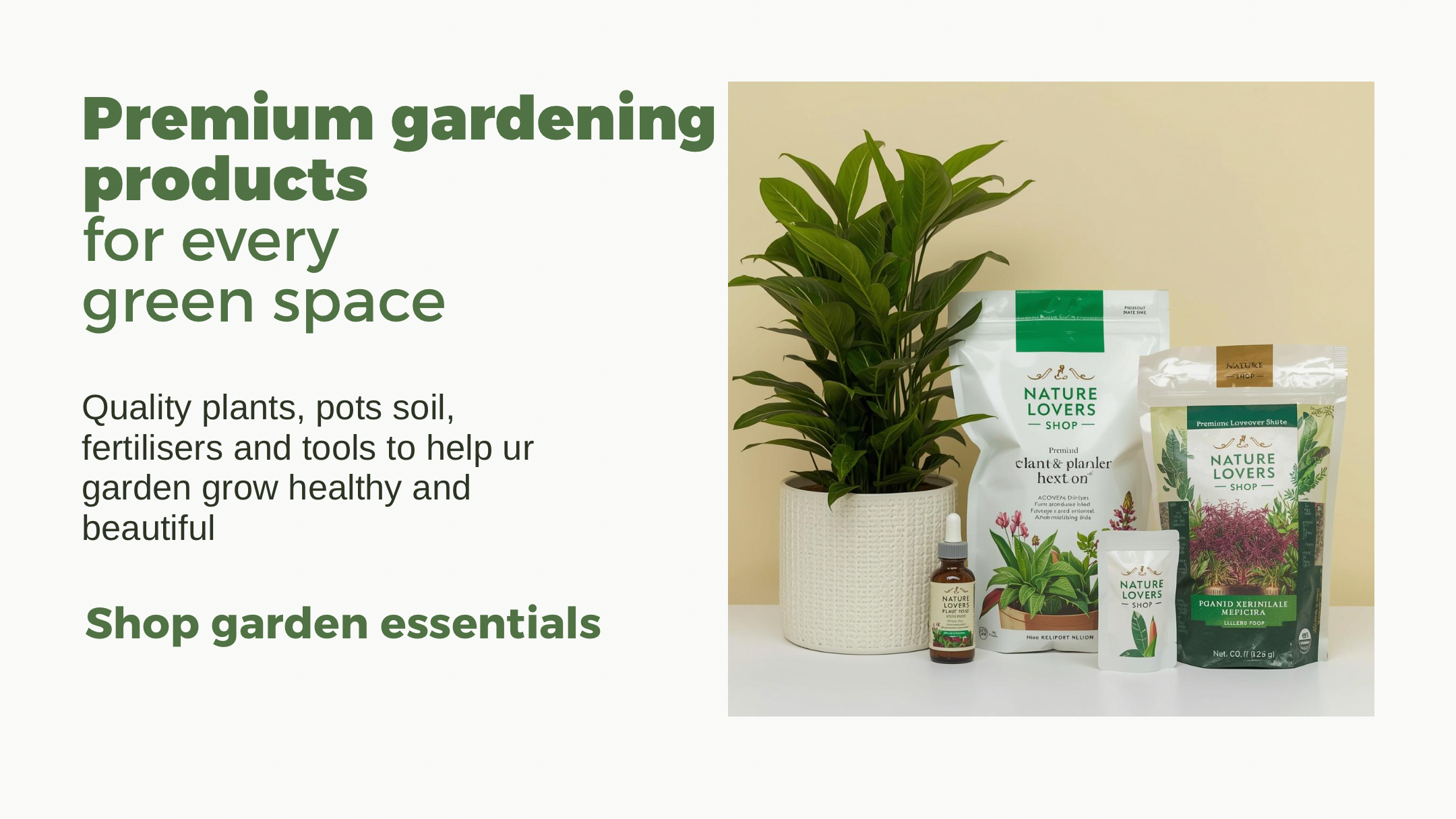 Green Modern Plants Presentation - 1