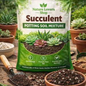 Succulent Potting Soil Mixture (Easy & Perfect Drainage Mix)(1 kg)