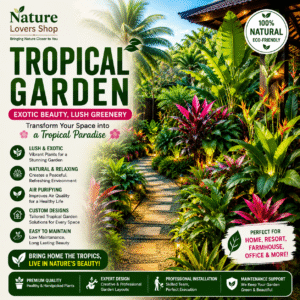 Tropical garden